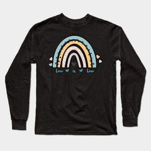 Love is Love Rainbow Long Sleeve T-Shirt